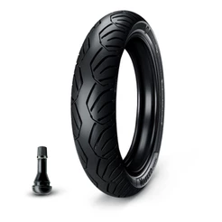 Kit Pneu Aro 18 Ira Masked 100/80-18 M/c Tl Traseiro + 1 Válvula