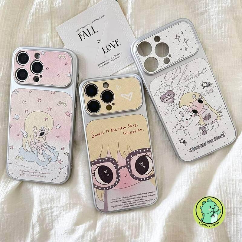 Capa De Menina Fofa Para Samsung Galaxy A57 A56 M56 F56 A55 A54 A53 A52S A51 A50S M40S A30S A73 A72 A71 F42 5G 4G Desenh