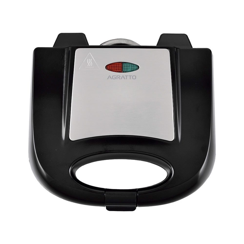 Sanduicheira Grill Agratto SID-01 Preto/Inox 127V