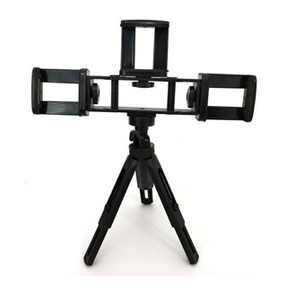 Suporte de Celular com Mini Tripé Universal Ajustável 360°