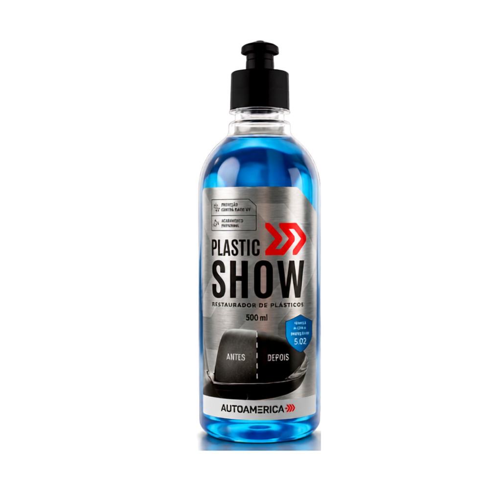 PLASTIC SHOW RESTAURADOR DE PLASTICOS AUTOAMERICA 500ML