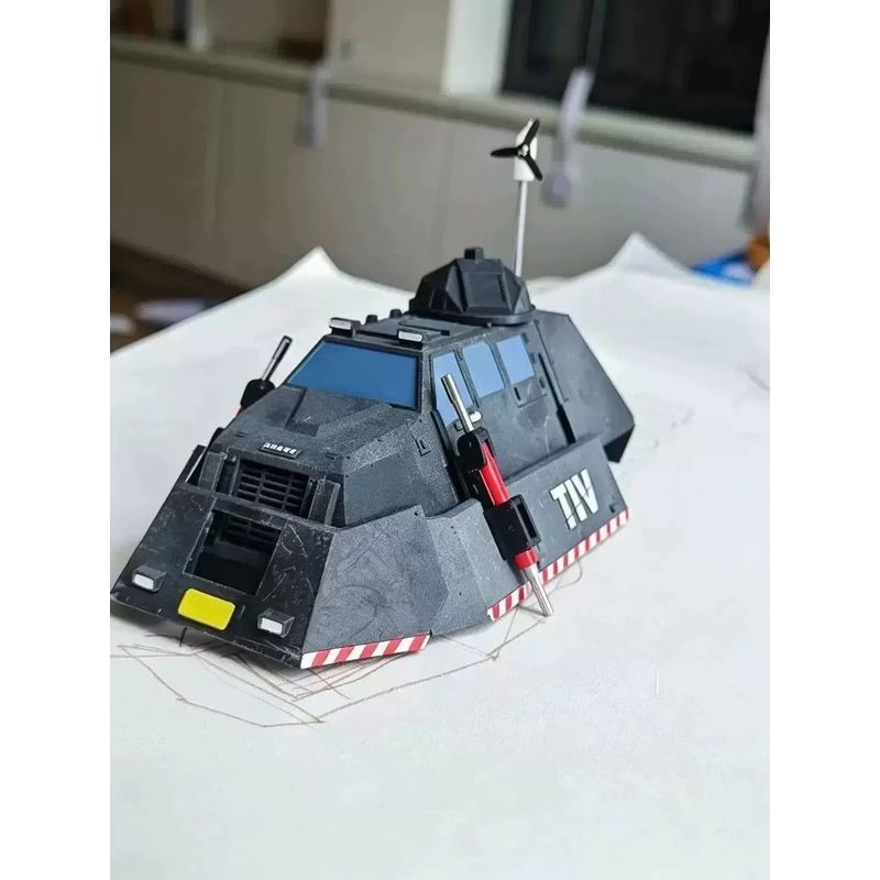 TIV2 versão atualizada carro de intercepção Tornado implantado 2 modelo estático modelo de coleção não móvel presente cr