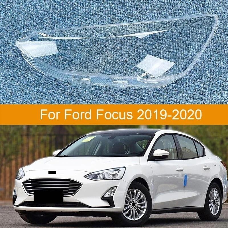Para Ford Focus 2019-2020 Capa De Farol De Plástico Escudo Substituição Abajur Transparente Acessórios Automóveis Peças
