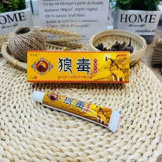 [Fabricante Yuantou] Lutai Doctor Wolf Venom Creme Antibacteriano Pele Uso Externo Pomada de Ervas08021463