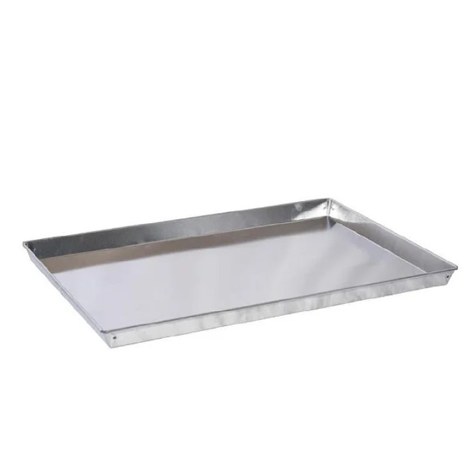 Kit com 10 Assadeiras Pão Doce 60x40x3,5cm Em Alumínio de 0,5mm Resistente