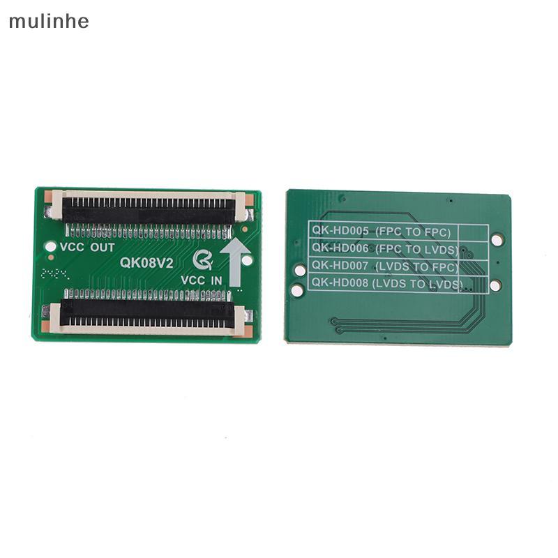 Placa Adaptadora De Sinal De Tela LCD De Substituição QK0801A 0802A 0802B Cabo Conector Adaptador Acessórios De Reparo