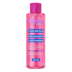 Agua Micelar Rosa Mosqueta e Niacinamida Dapop - Remove Maquiagem e Purifica a Pele