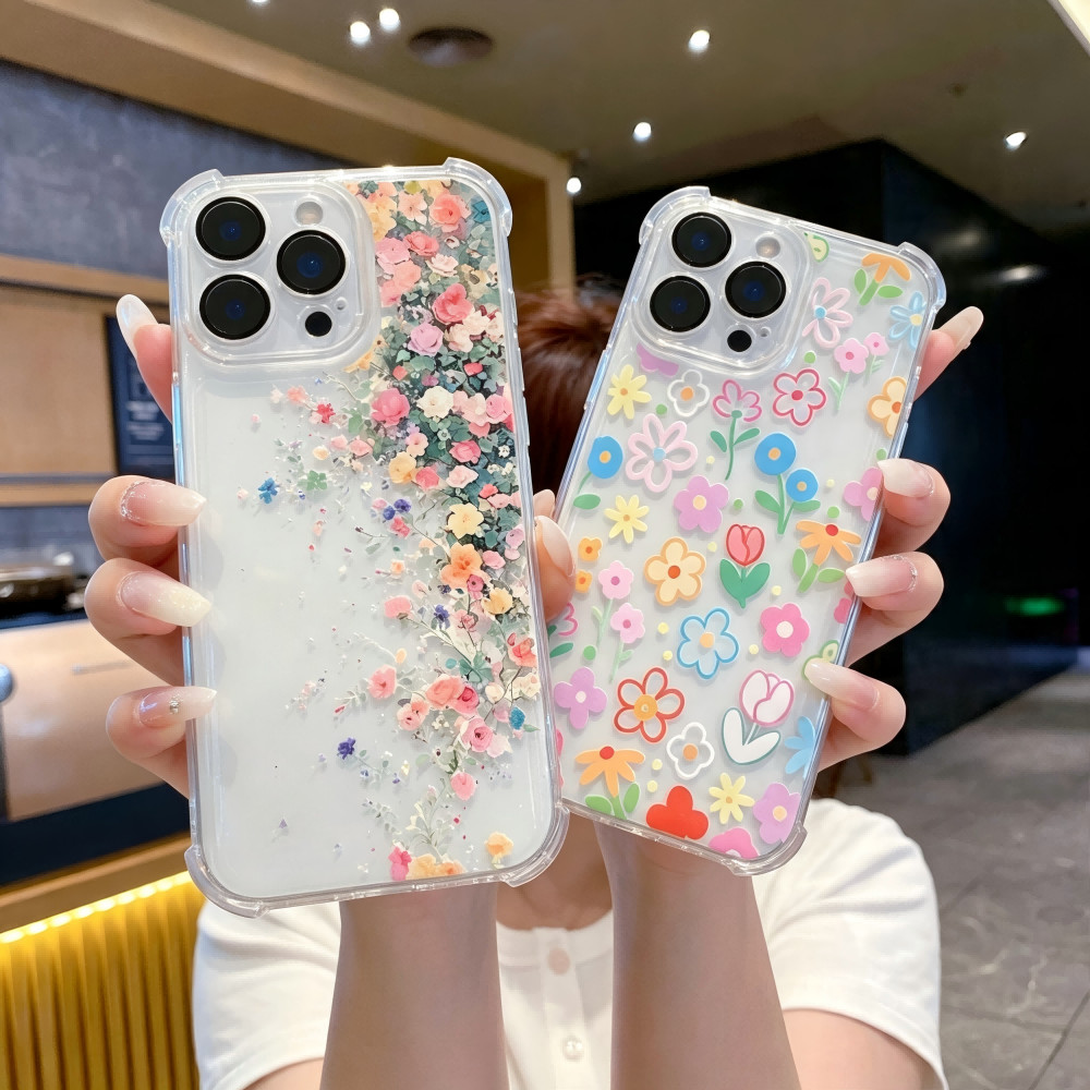 Capa Para Samsung Galaxy A57 A37 A27 A17 A07 A16 A06 A56 A36 A26 A05 A04 A55 A35 A25 A15 A54 Little Fresh Flower