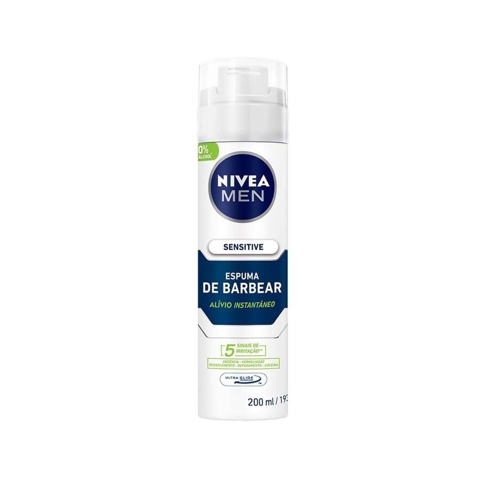 Espuma de Barbear Nivea Sensitive 193g