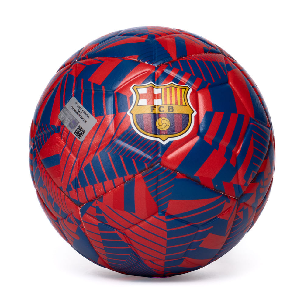 Mini Bola Futebol Campo Dualt Barcelona Vermelho/Marinho
