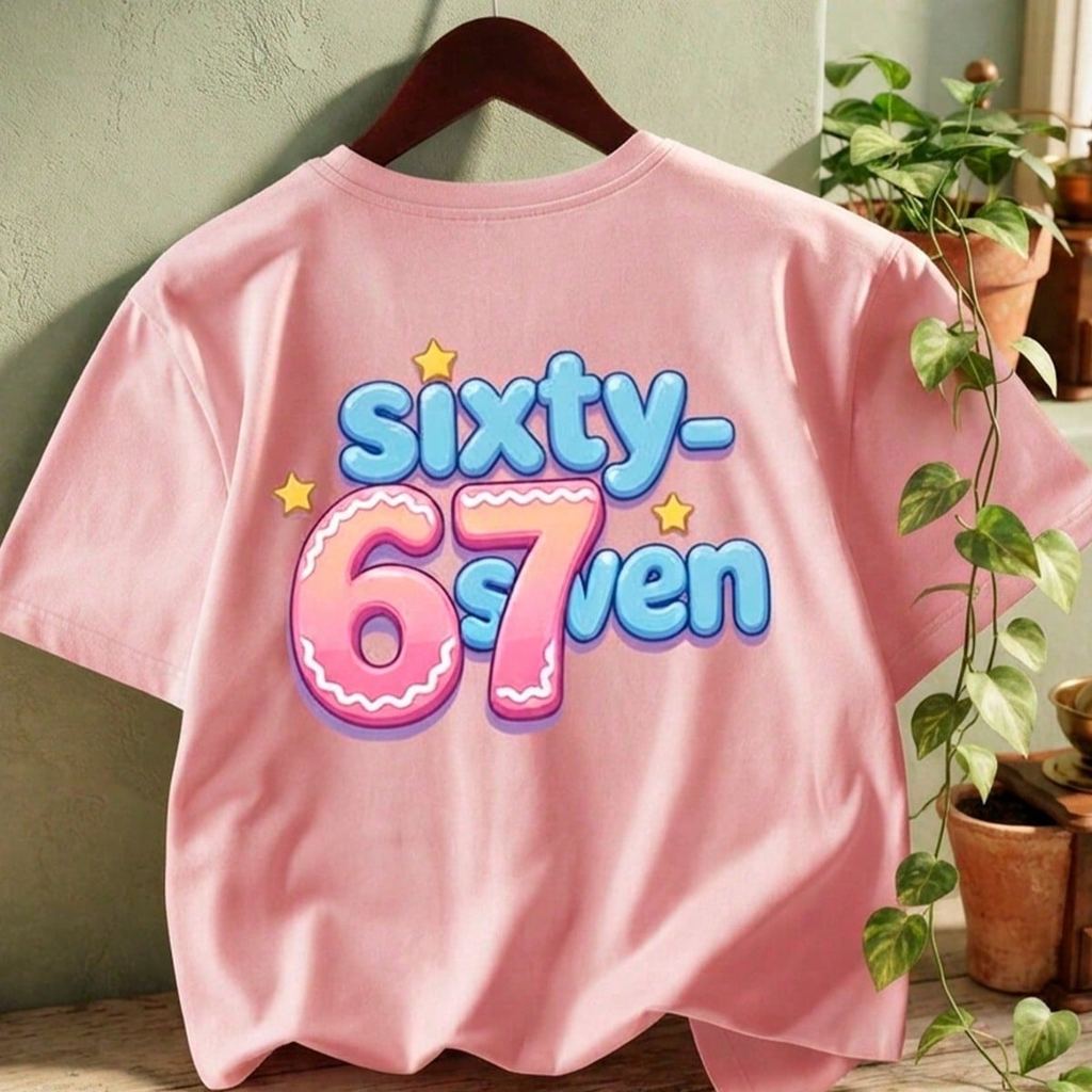 Camiseta infantil Estampado Sixty seven - Estampas Exclusivas Para Criança 100% Algodão