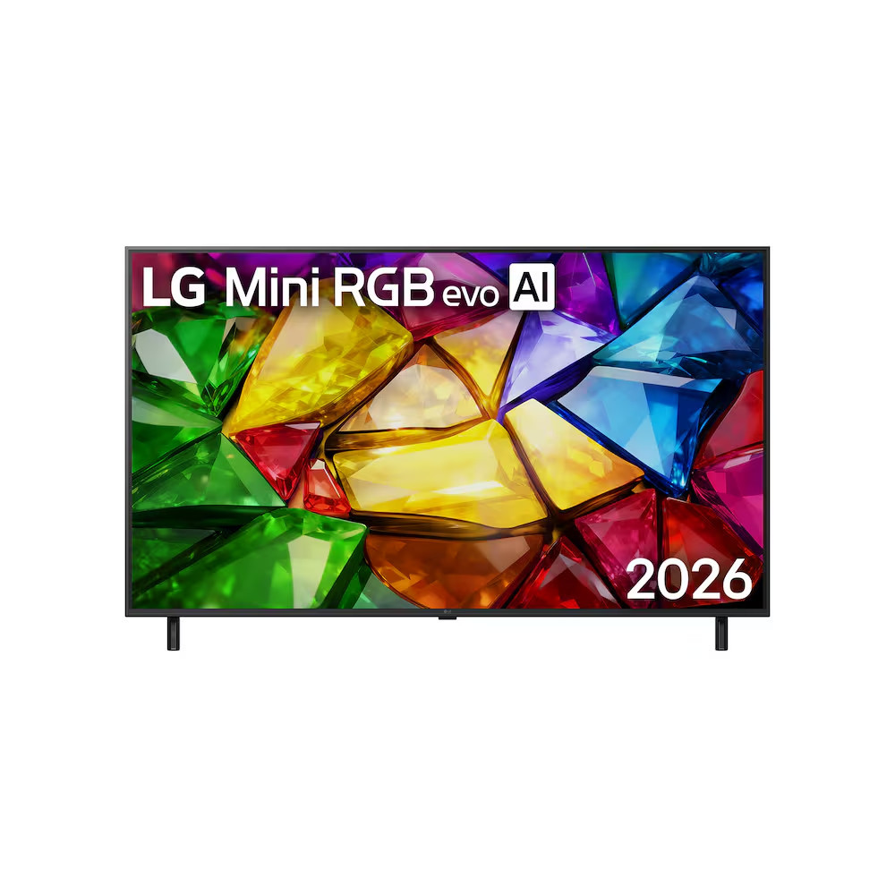 Smart TV 55 Polegadas Mini RGB evo AI 4K MRGB85 WebOS 2026 LG