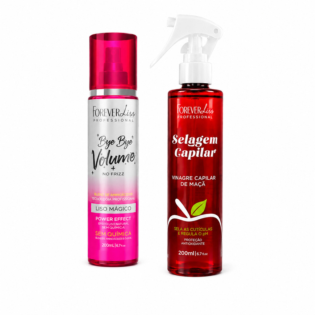 Kit Controle De Volume Forever Liss