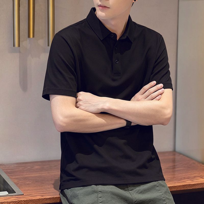 2026 roupas masculinas da moda lapela camisa POLO masculina Street Wear roupas masculinas de qualidade de negócios camis