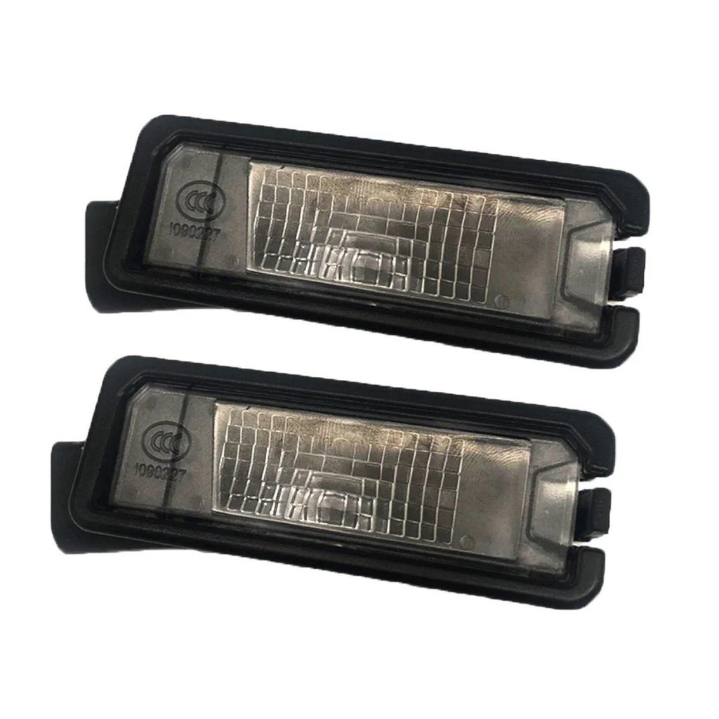2 Lâmpadas Traseiras Para Placa De Identificação , Luz Amarela VW Polo 5 6R GTI Golf 6 7 Passat B7 CC Seat Leon 3 Ibiza 