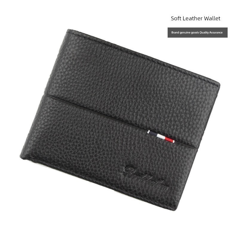 carteira masculina com ziper carteira masculina Carteira masculina de couro genuíno carteira Cross-Border carteira Casua