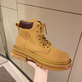 Kick Not Bad Martin Botas Sapatos Femininos 2026 Verão Botas Curtas Primavera Outono Estilo Britânico Sola Grossa Botas 