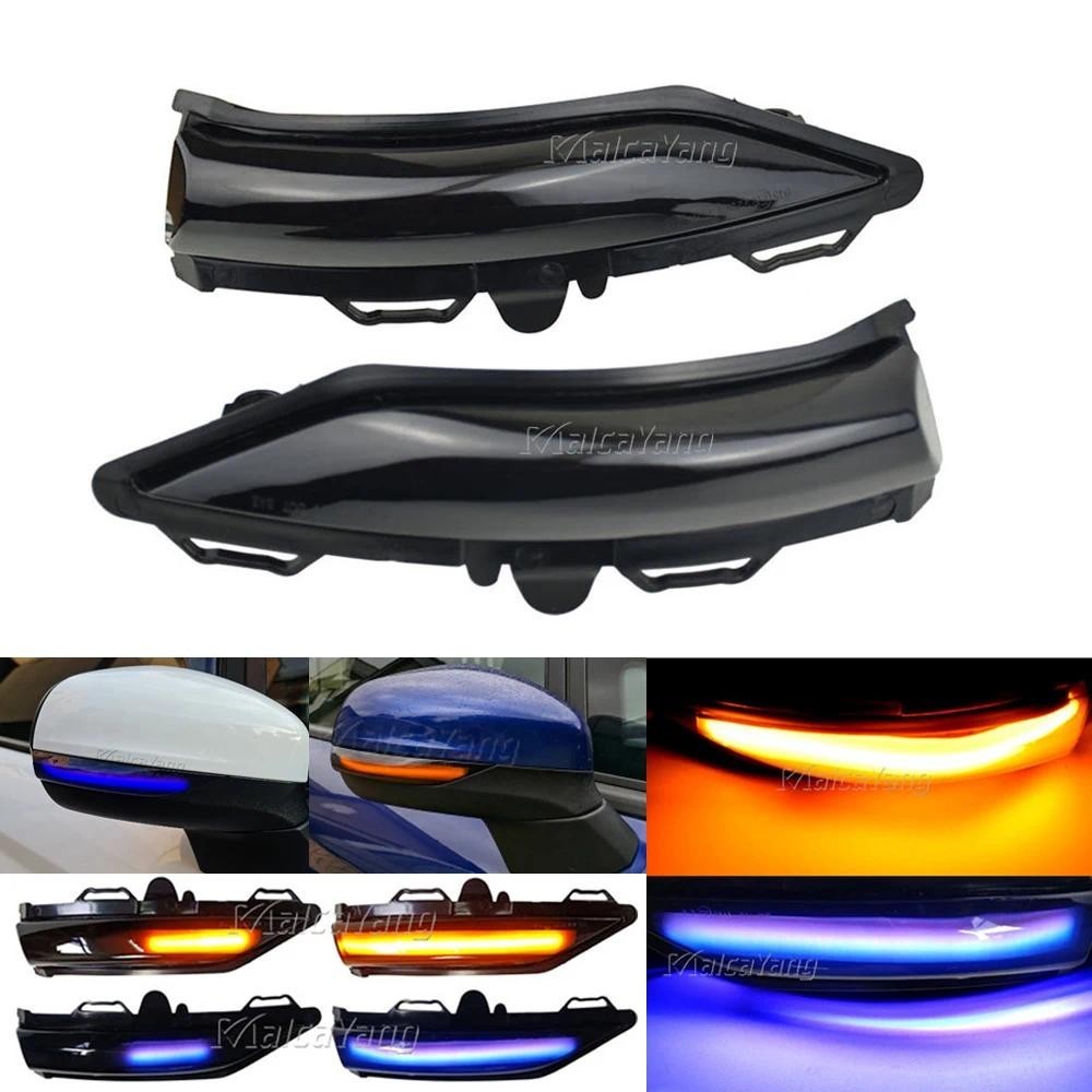 LED Dinâmico Turn Signal Light Para Ford PUMA 2020 Espelho Lateral Indicador Pisca Lâmpada Sequencial Fiesta MK8 2018 20