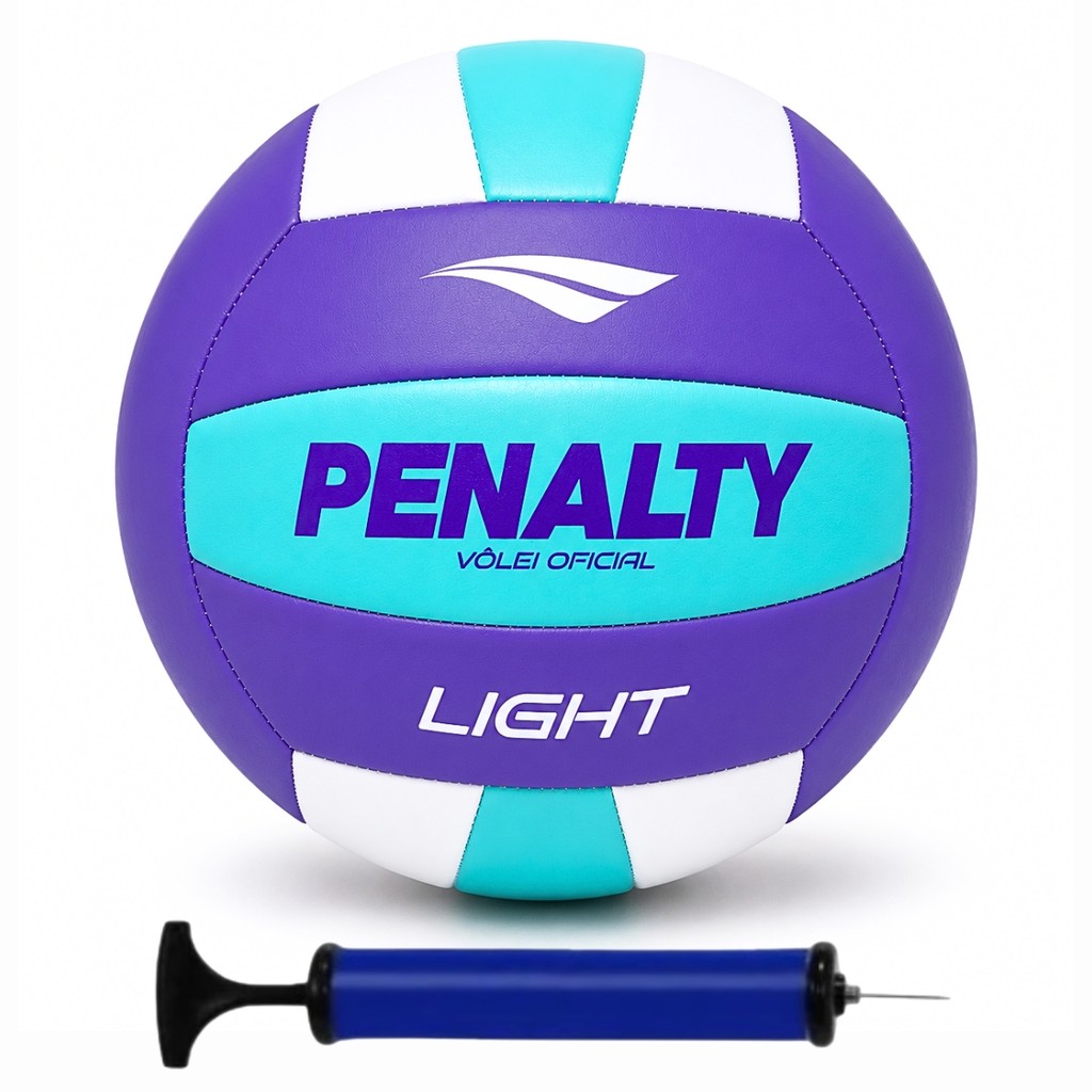 Bola de Vôlei Penalty Light XXVI + Bomba de Ar - Alta Durabilidade