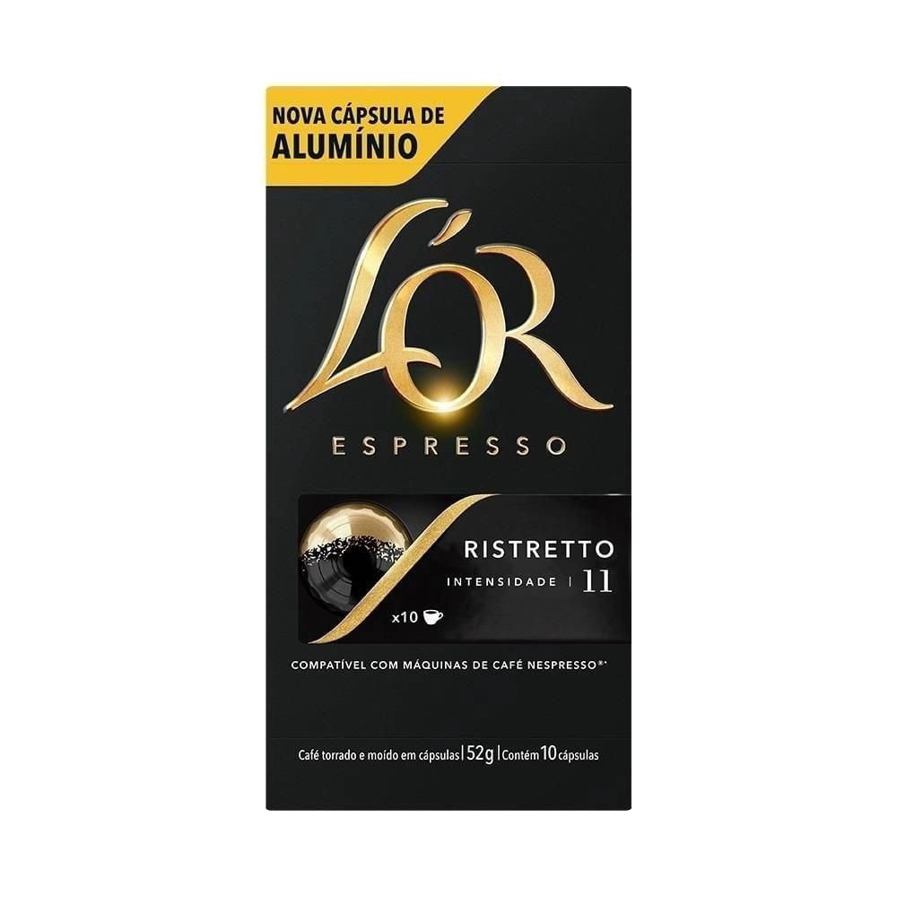 Cápsula de Café Expresso Lor Ristretto 10 unidades 52g