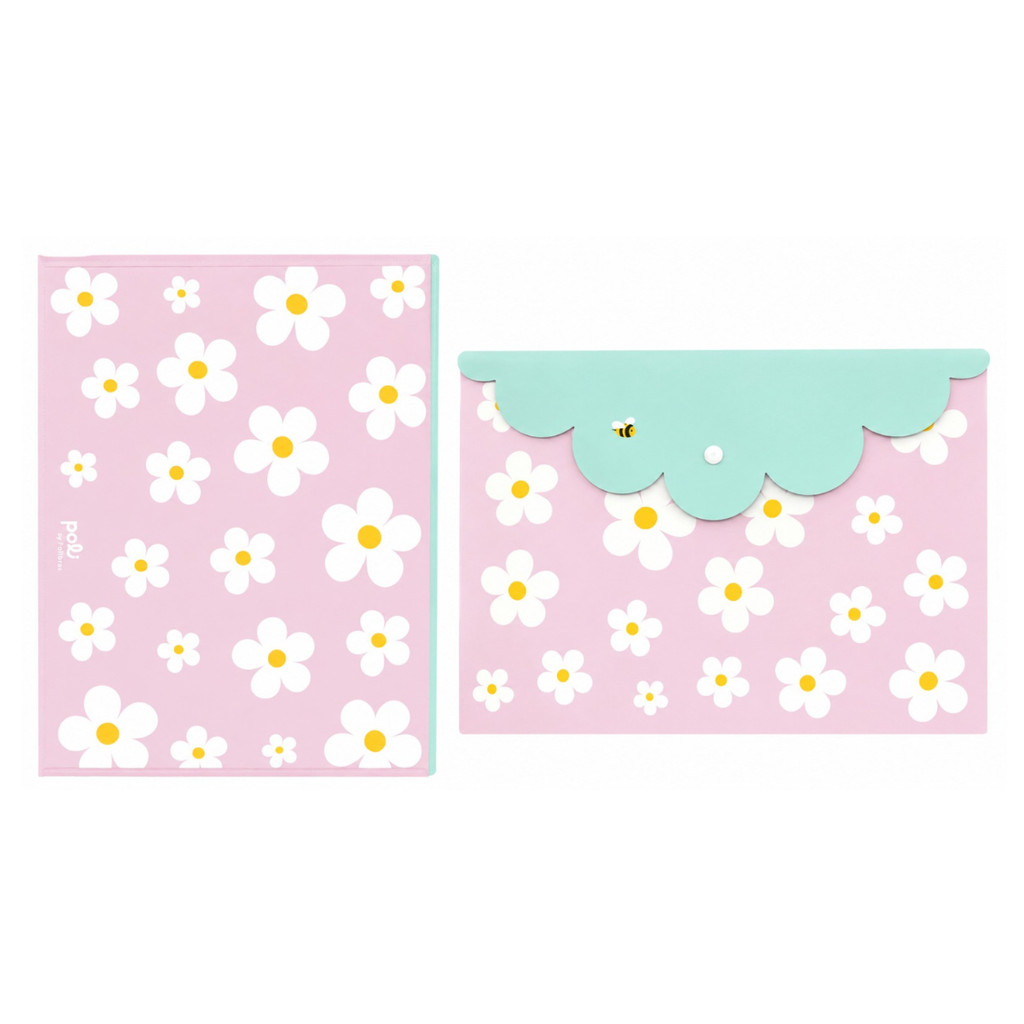 Pasta Envelope Jardine A4 - Polibrás — imagem 2 de 2