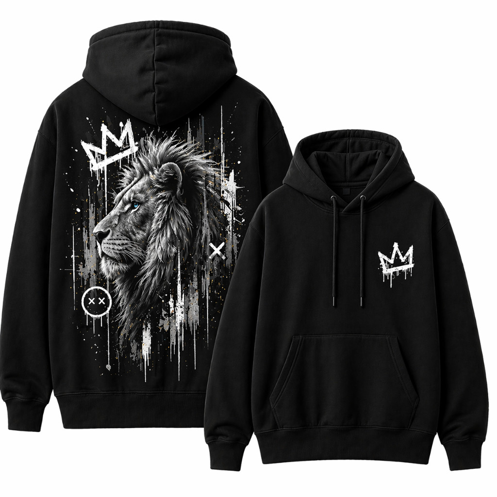 Moletom Infantil Masculino Casaco Estampado Alta Qualidade Rei Leão Envio Rápido