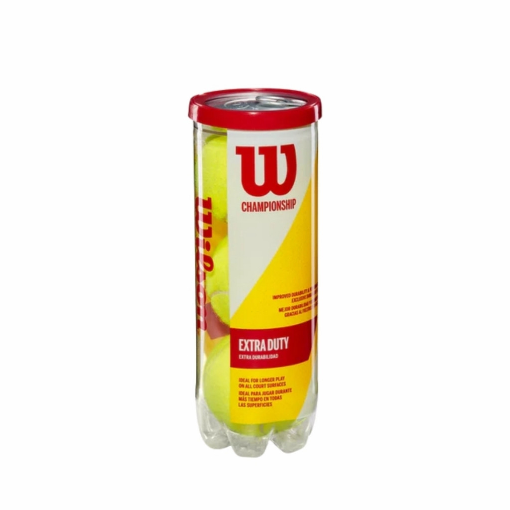 Kit C/ 30 Bolas de Tênis Championship Extra Duty Wilson - 10 Tubos — imagem 2 de 2