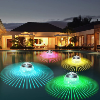 Água Solar flutuante luz gramado paisagem luz Pastoral pendurado árvore luz inseto isca luz piscina flutuante luz inseto