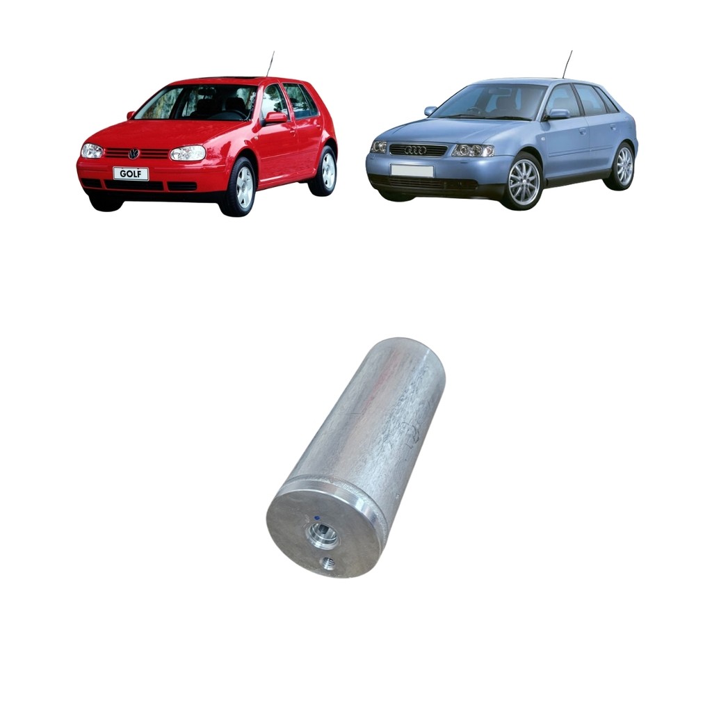 FILTRO SECADOR GOLF A3 BORA MANUAL 1.6 1.8 2.0 ANO 1999 2000 2001 2002 2004 2005 2006 2007 2008 2009 2010 2011