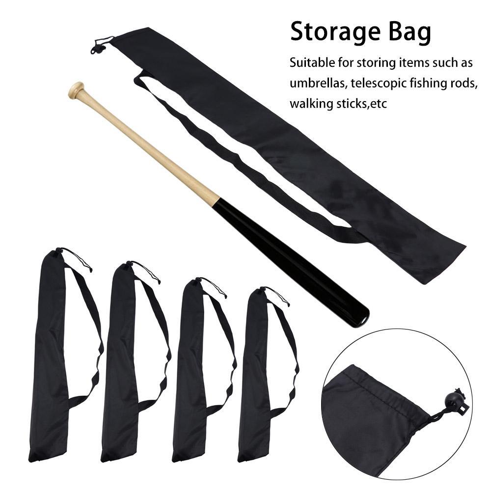 Saco De Armazenamento De Guarda-Chuva , Capas Protetoras Mochila De Taco De Beisebol Antipoeira , Preta Bolsa De Vara De