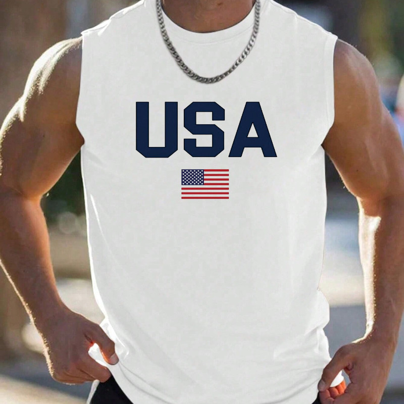 Regata Masculina Estampada Regata Machão 100% Algodão Camiseta sem Manga Oversized Moda Masculina Academia Treino