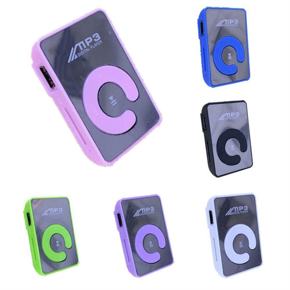  MP3 Leitor De Música Estudante Portátil Alto-Falante Media Player Walkman Esportes Correndo U Disco MP3