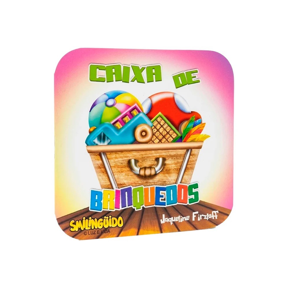 Mini Livro Caixa de Brinquedos | Smilinguido