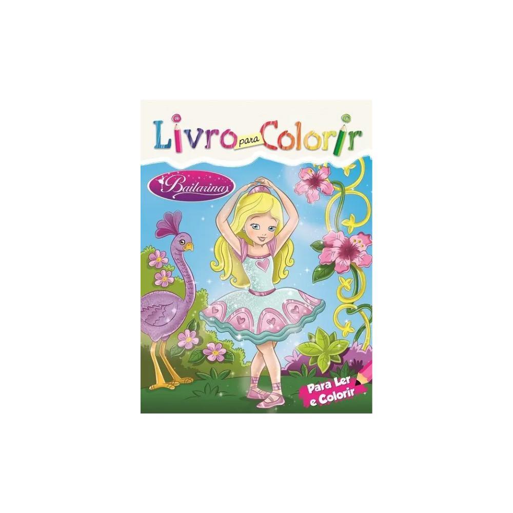 Livro para Colorir - Bailarina