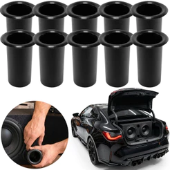 KIT 10 DUTO 2” POLEGADAS PRETO PARA ACABAMENTO DE CAIXA DE SOM - FORCE ONE