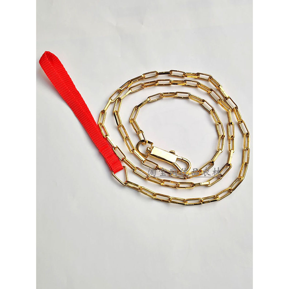 Coleira de corrente para cachorro, corrente de ferro para cachorro, cor dourada, corrente para cachorro pequeno, gato de