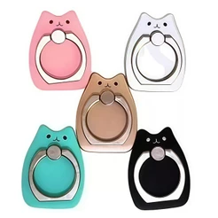 Suporte Para Celular Gatinho Anel De Dedo Anti-furto 6 Cores