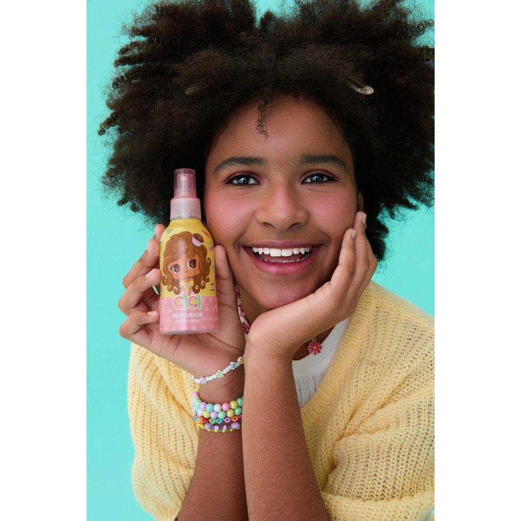 Body Splash Infantil Cici Mel 150ml Desodorante Corporal Perfume Meninas — imagem 2 de 2