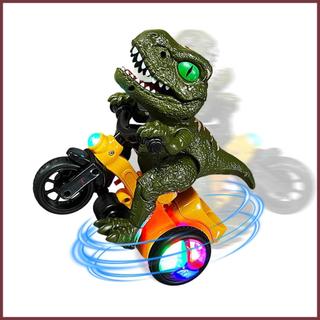 Carro De Brinquedo De Dinossauro , Três Rodas , Brinquedos Dublês Com Luz E Música Para Festa , Sala De Aula , Escola , 