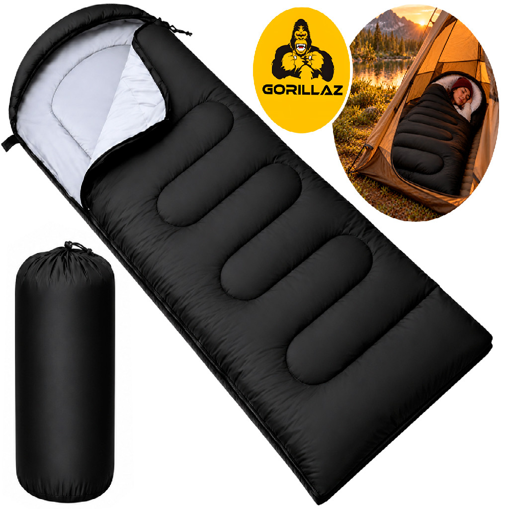 Saco De Dormir Térmico Confortável Resistente A Umidade Com Capuz