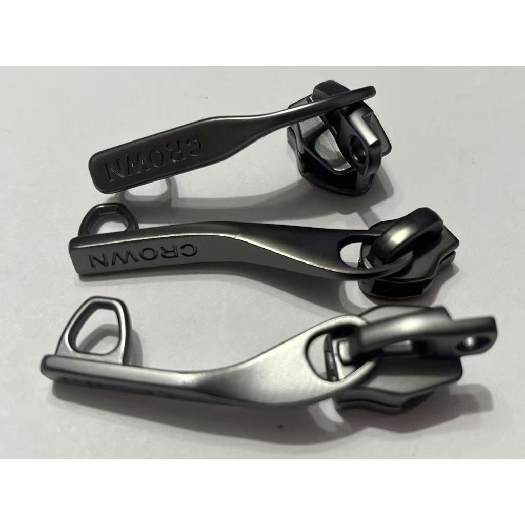 Para coroa bagagem zíper extrator trole caso extrator mala peças de reparo zíper extrator dupla camada extrator