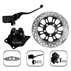 Kit Pinça De Freio + Disco + Burrinho Honda Cg Titan 150 2004 Até 2008