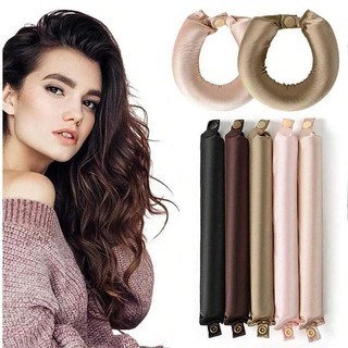 Modelador de cabelo sem calor, feito de material macio, ideal para quem não quer se esforçar, pode ser usado para modela