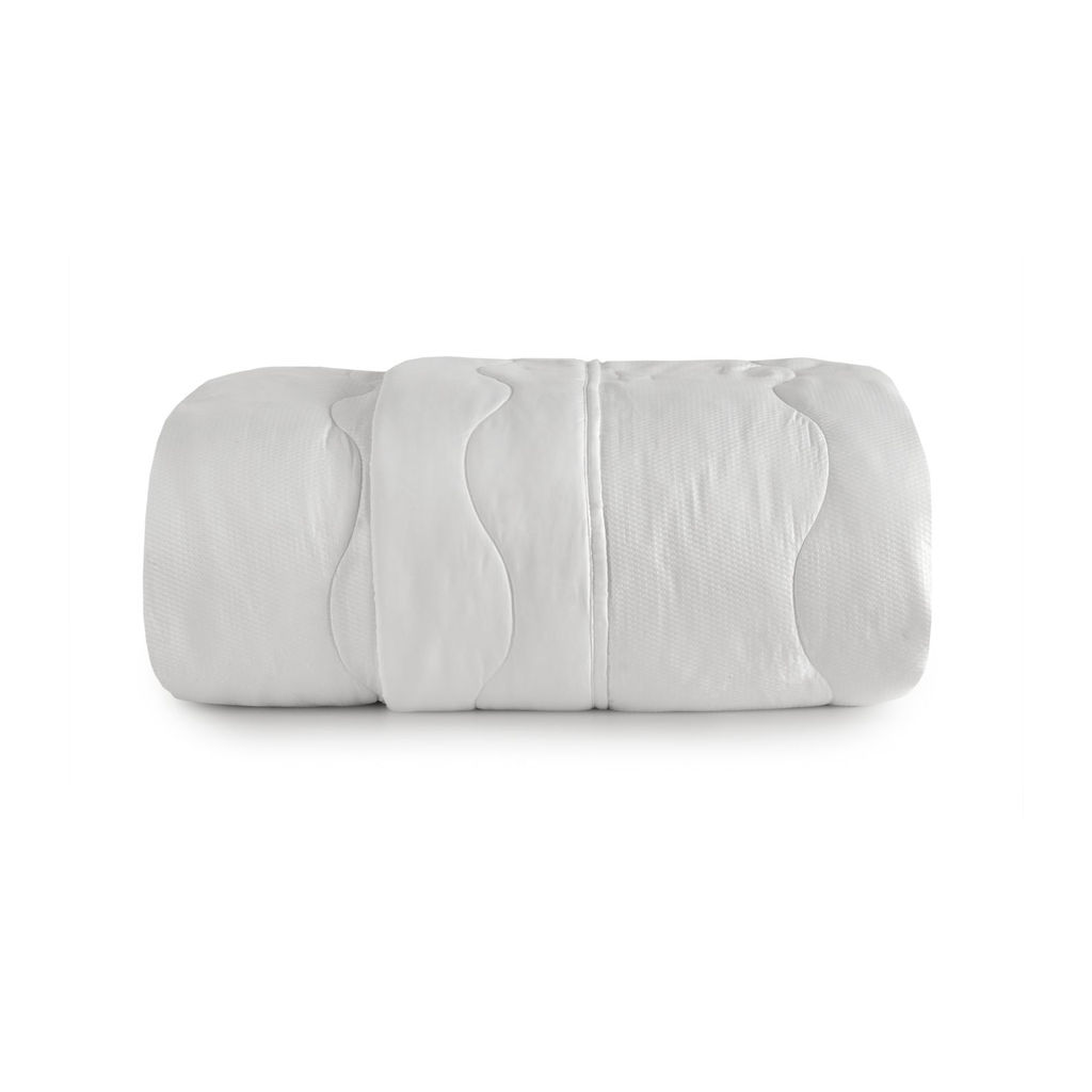 Edredom Verano King Toque Acetinado Altenburg Branco