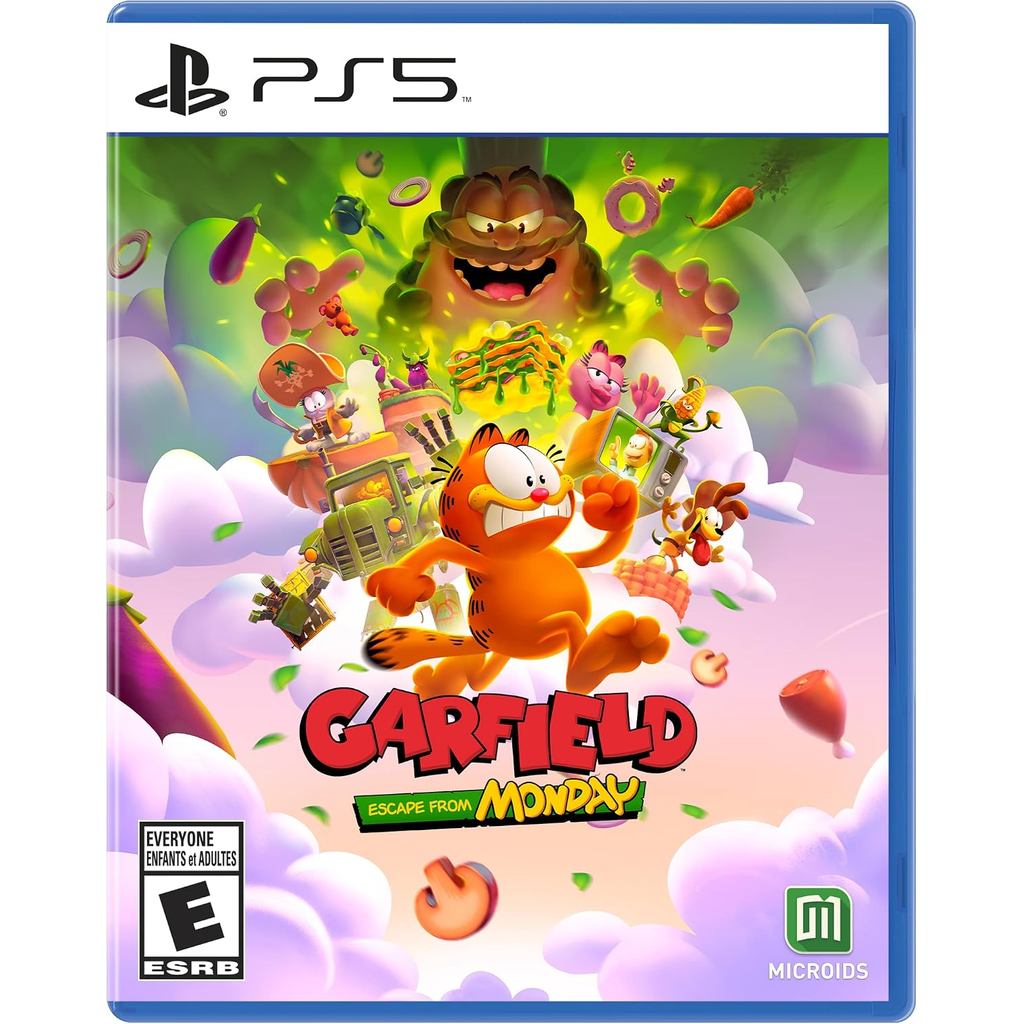 Garfield Scape From Monday PS5 Midia Fisica