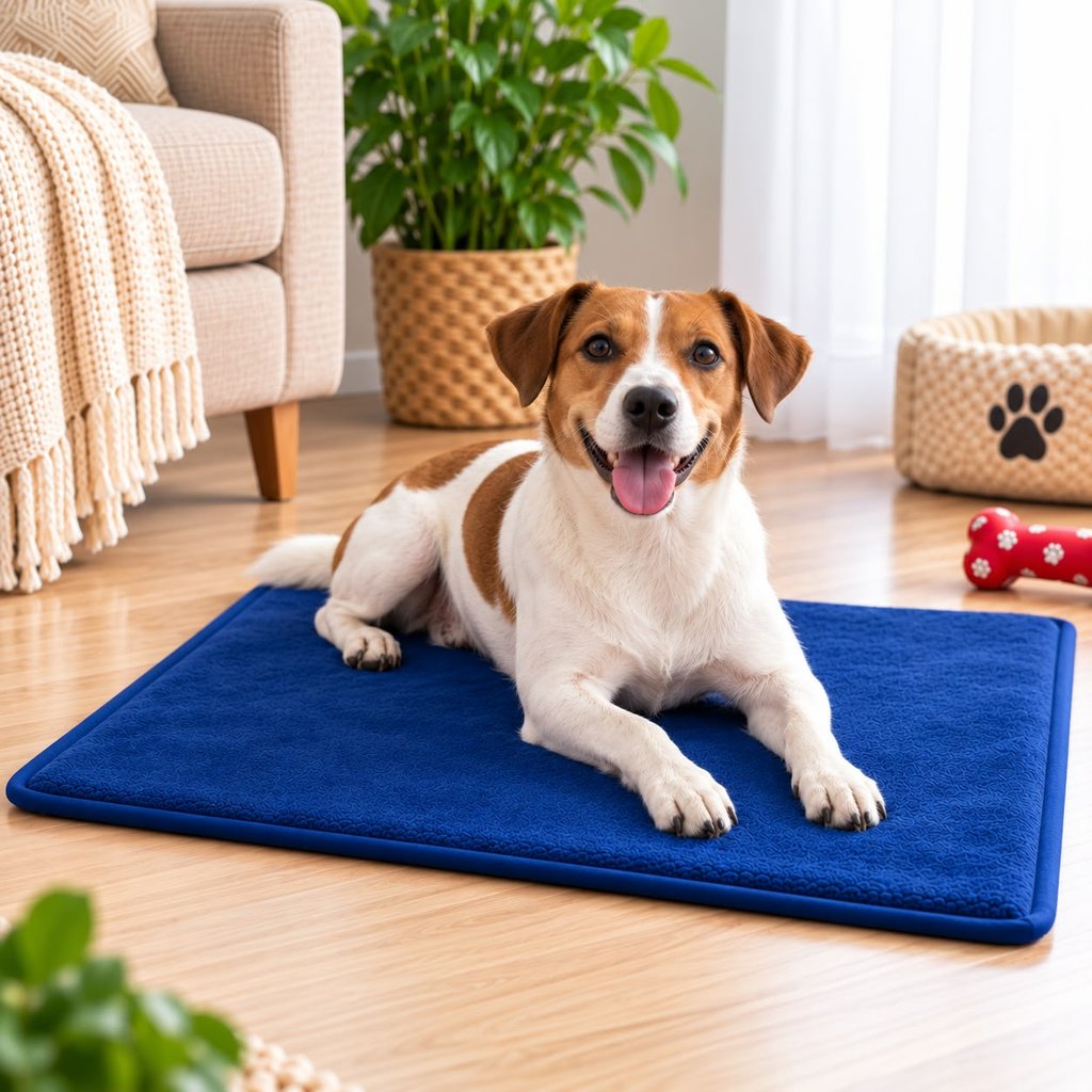 Tapete Pet Lavável Impermeável Plush para Cachorro e Gato – Tapete Higiênico Reutilizável