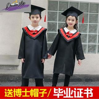 Crianças roupas de médico graduação Robe vestido escola primária jardim de infância desempenho traje criança roupas de d