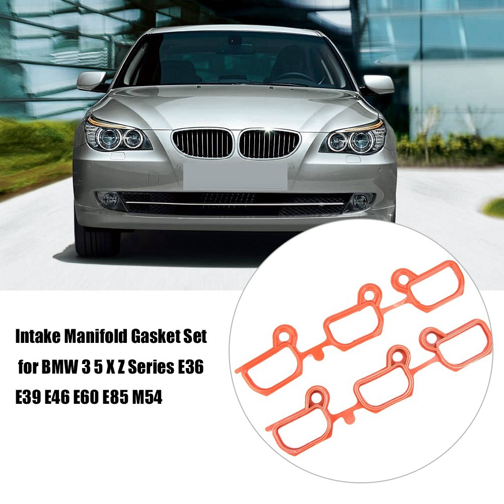 Conjunto de vedação do coletor de admissão do motor 3clife-BR para BMW 3 5 X Z Series E36 E39 E46 E60 E85 M54