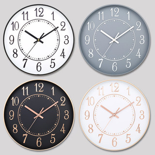 [Frete grátis] relógio de parede relógio de parede estilo nórdico 12 polegadas 30 CM relógio de parede mudo relógio de p