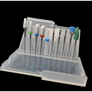 Kit 10 Brocas Diamatadas Cutilagem Russa Unhas Gel Acrigel em Oferta na Shopee